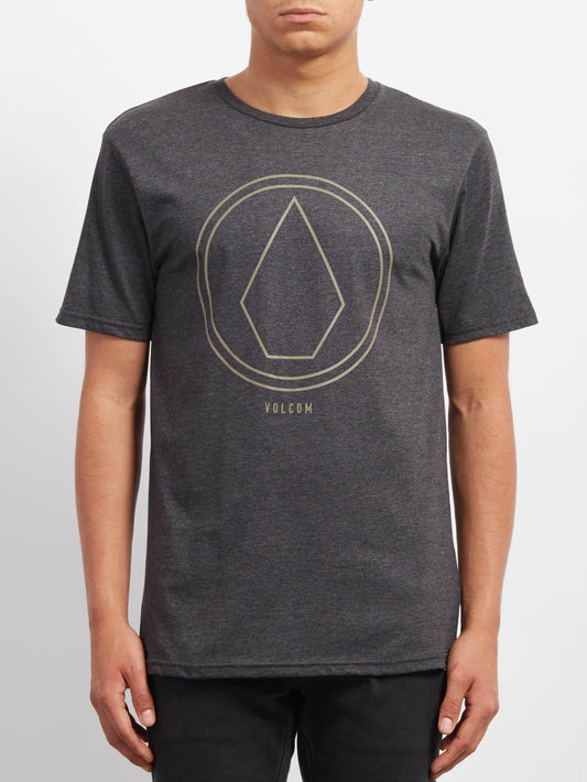 Pinline Stone Heather T-shirt - Heather Black
