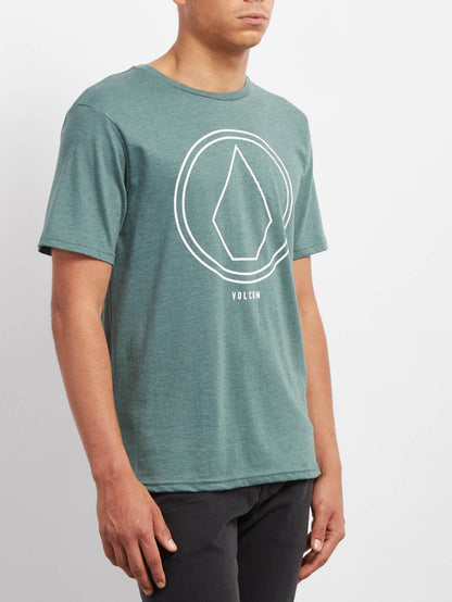 Pinline Stone Heather T-shirt - Pine