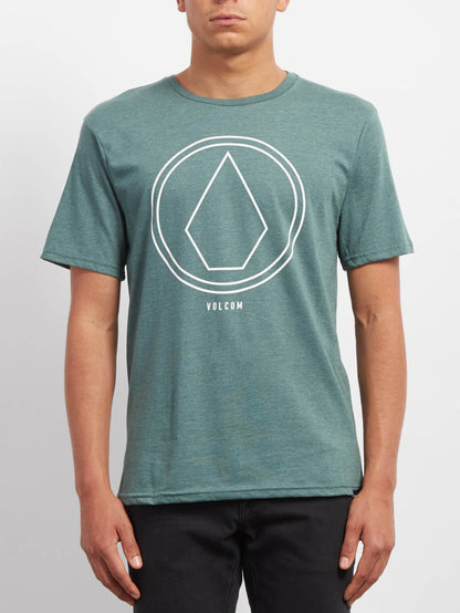 Pinline Stone Heather T-shirt - Pine