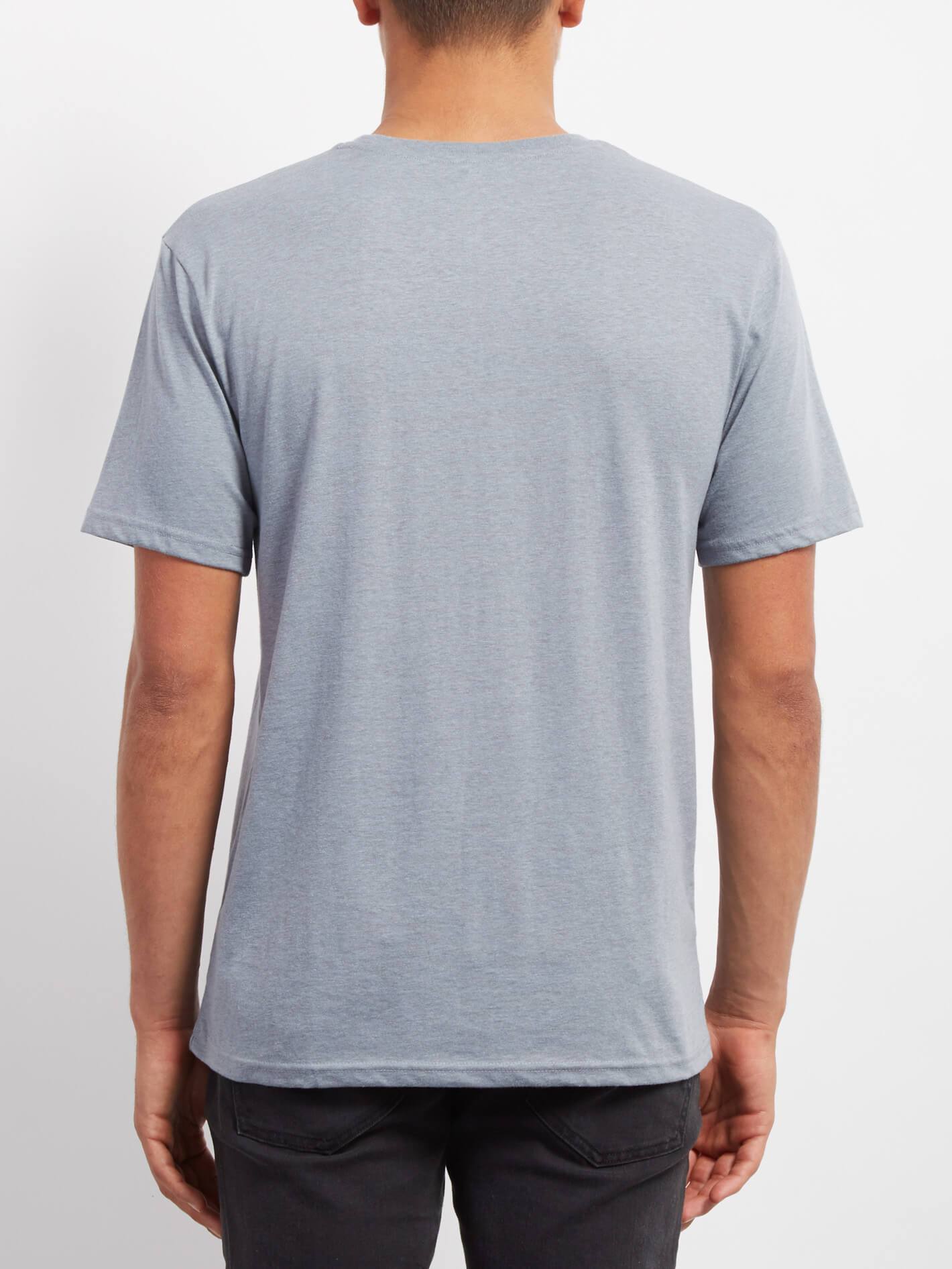 Line Tone Heather T-shirt - Arctic Blue