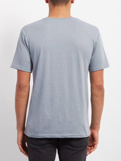 Line Tone Heather T-shirt - Arctic Blue