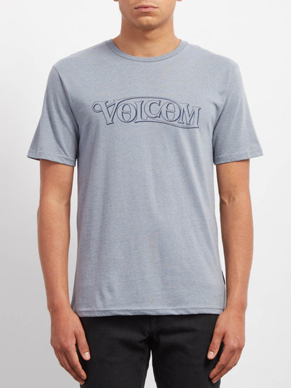 En Route Heather T-shirt - Arctic Blue