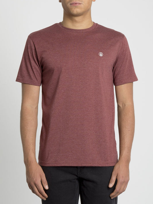 Circle Stone T-shirt - Crimson