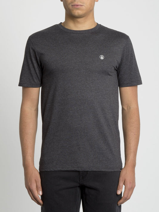 Circle Stone T-shirt - Heather Black