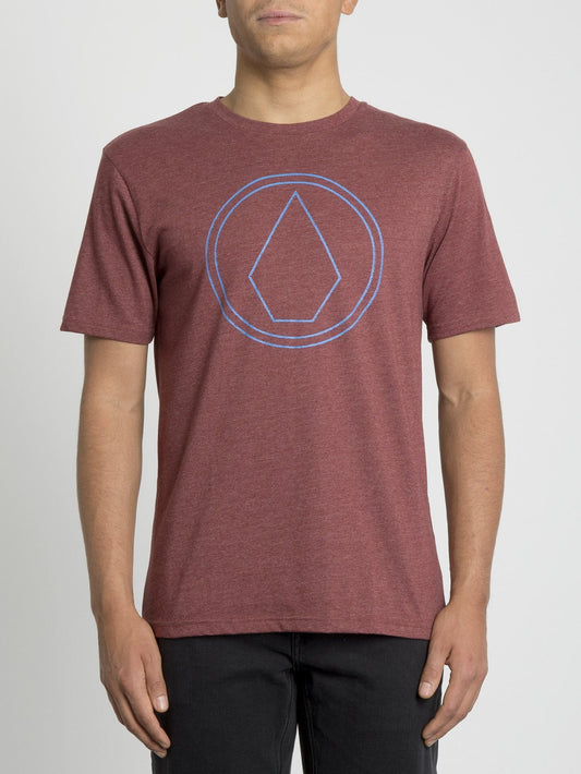 Pinstone T-shirt - Crimson