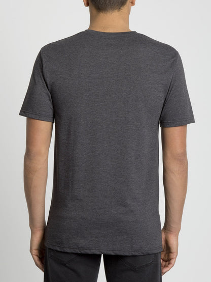 Pinstone T-shirt - Heather Black