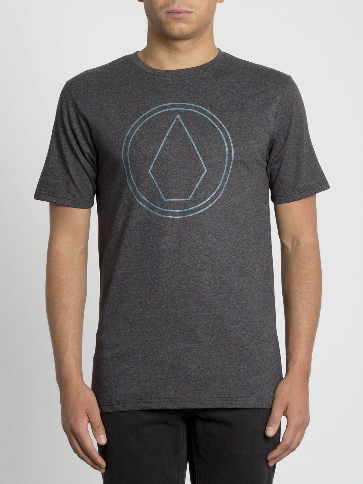 Pinstone T-shirt - Heather Black