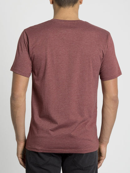 Eyechart T-shirt - Crimson