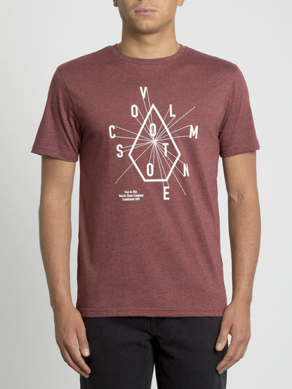 Eyechart T-shirt - Crimson