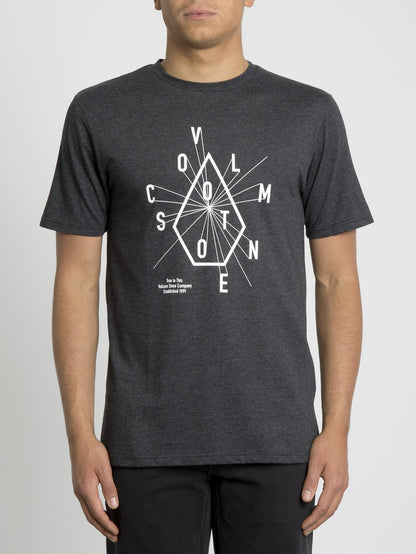 Eyechart T-shirt - Heather Black