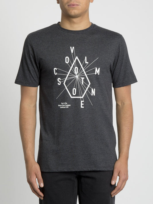 Eyechart T-shirt - Heather Black