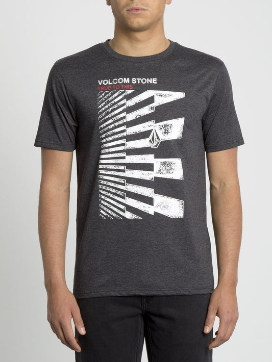 Stone Truth T-shirt - Heather Black