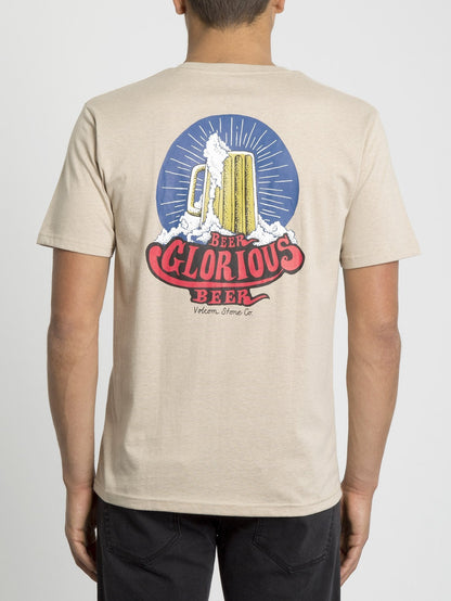 Glorious Beer T-shirt - Oatmeal