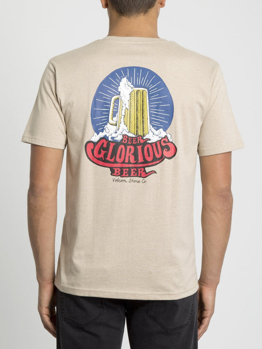 Glorious Beer T-shirt - Oatmeal