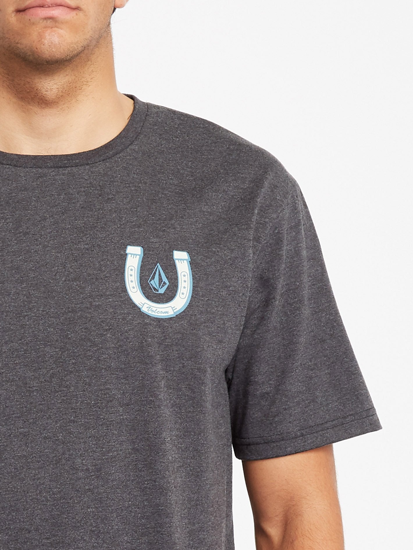 Lucky Yew T-shirt - HEATHER BLACK