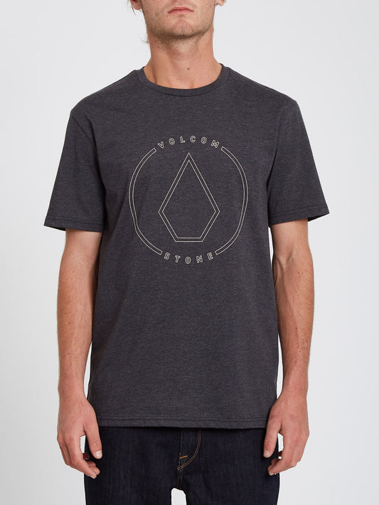 Rim Stone T-shirt - HEATHER BLACK