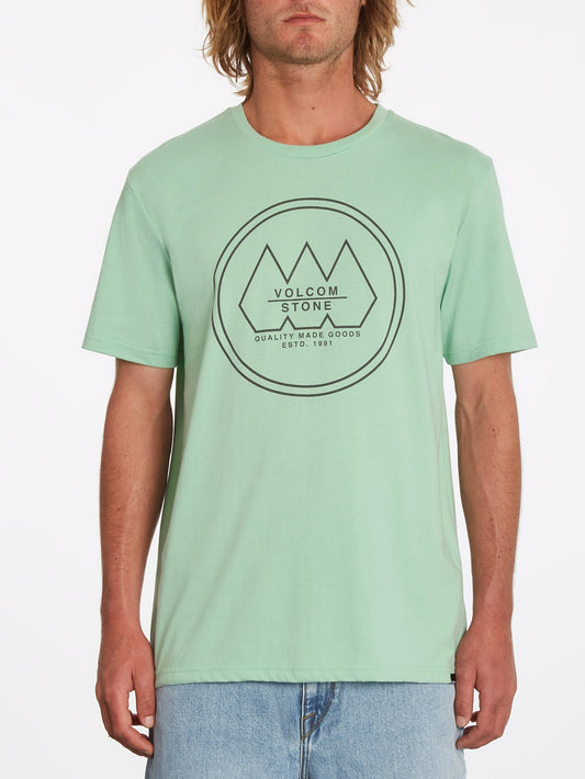 Tri Stone T-shirt - LICHEN GREEN