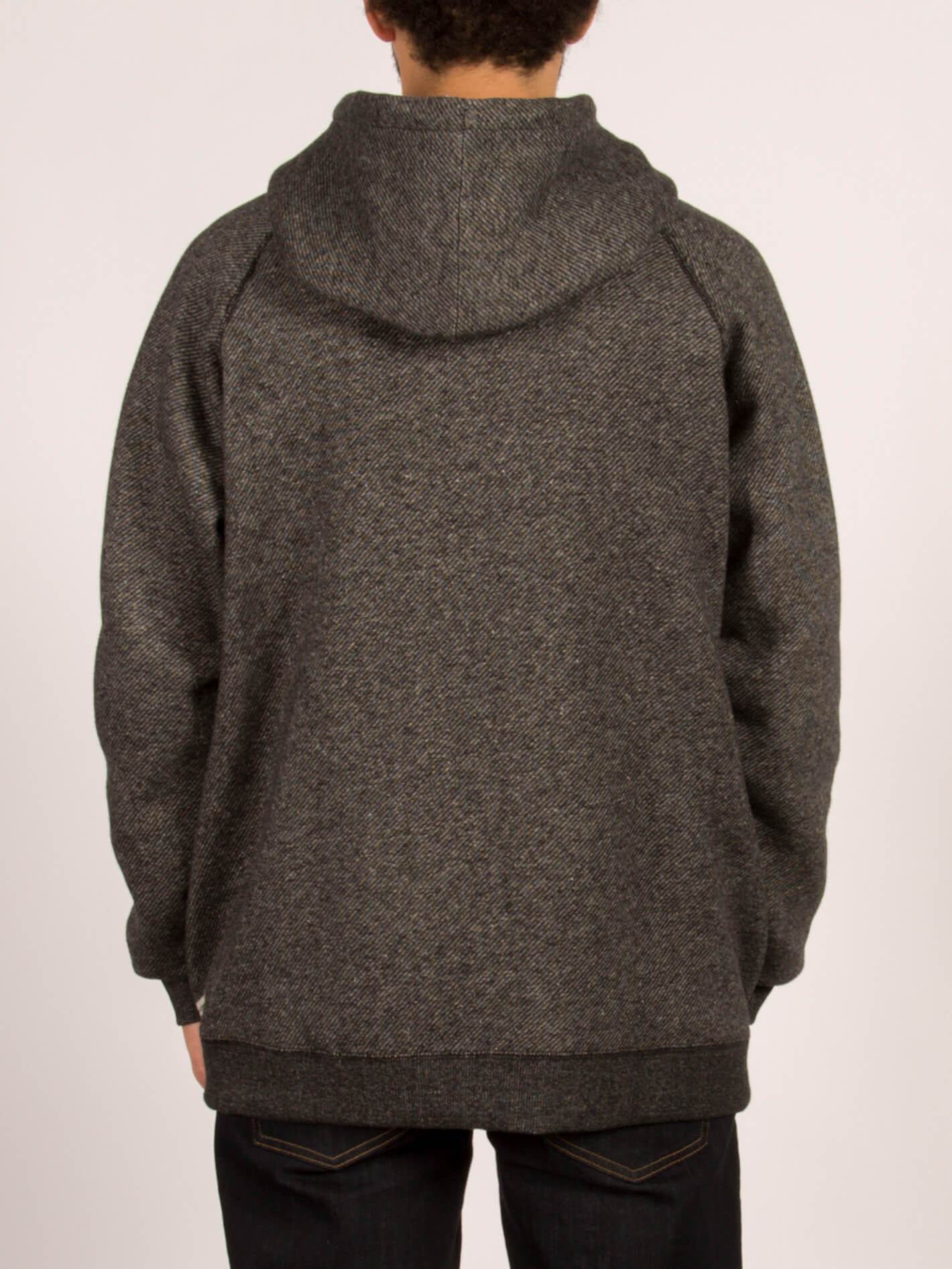 STATIC STN LINED ZIP BLACK