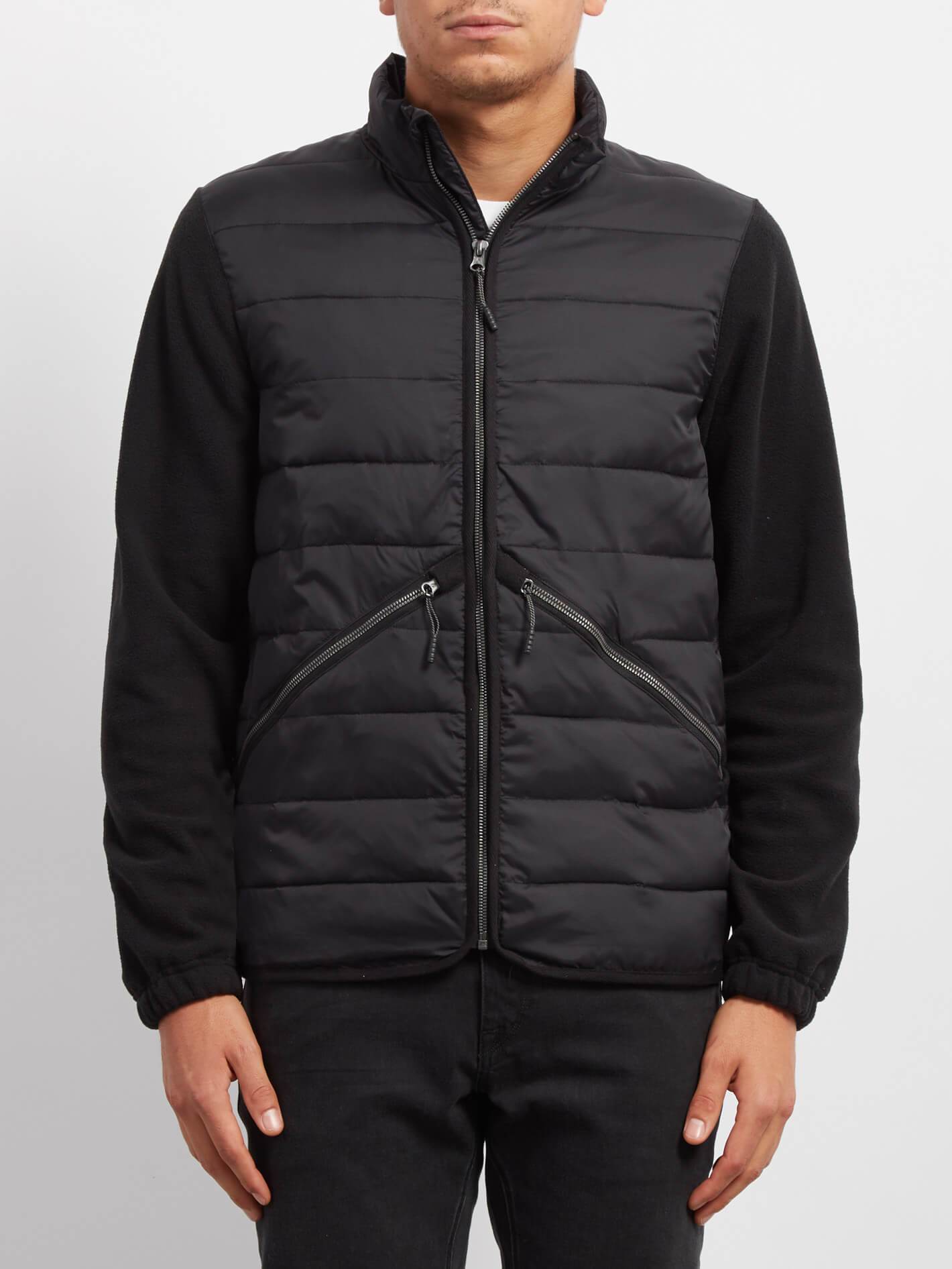 Foley Zip Sweaters - Black