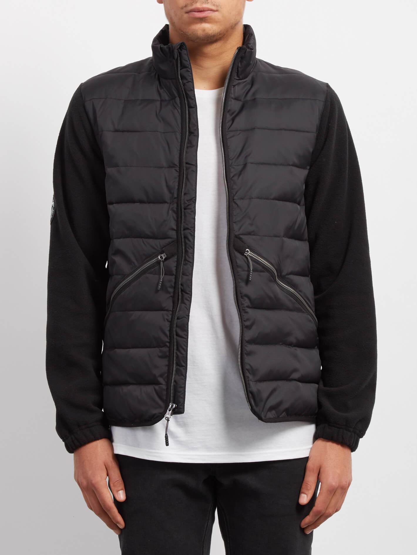 Foley Zip Sweaters - Black