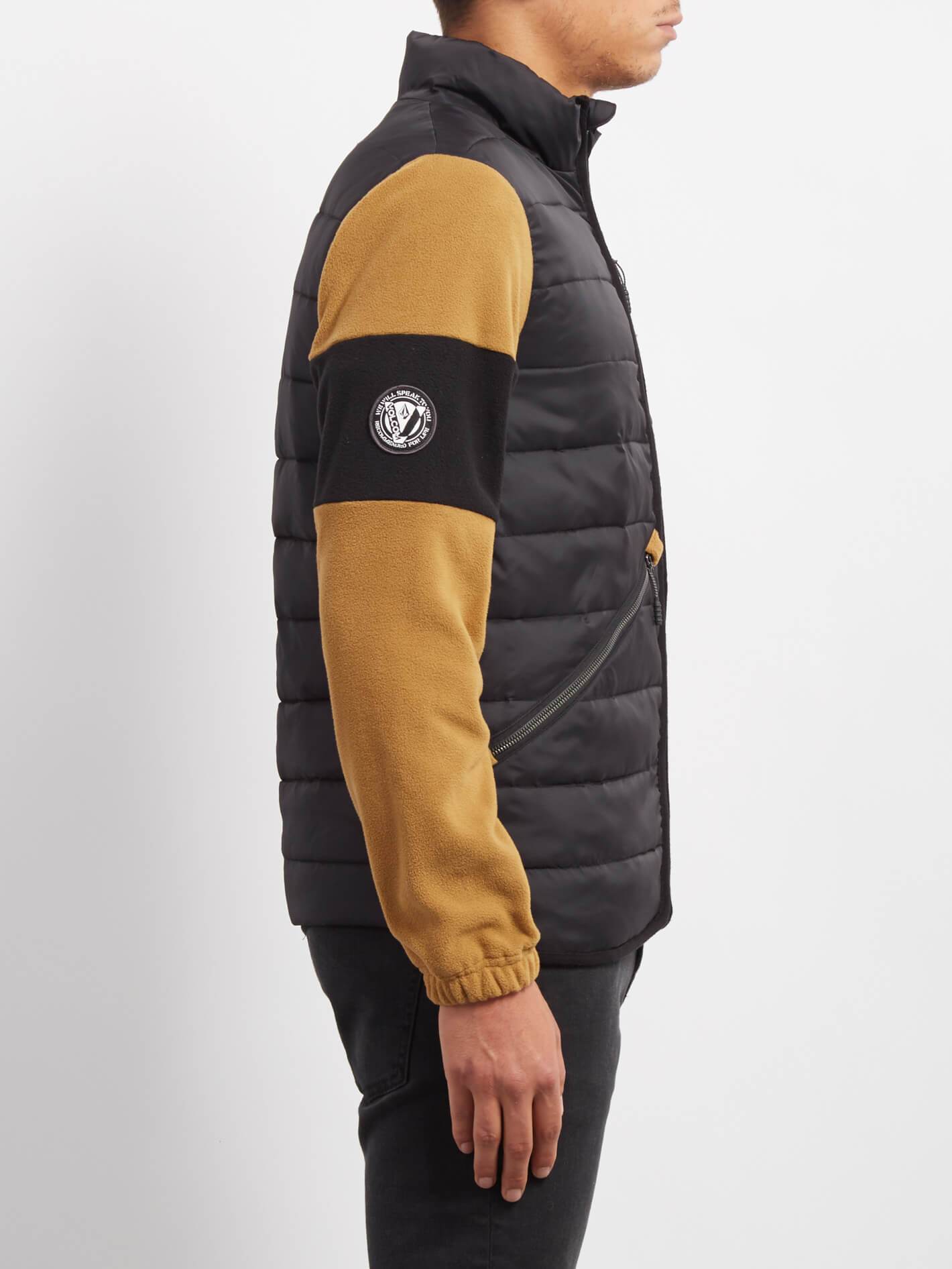 Foley Zip Sweaters - Old Gold