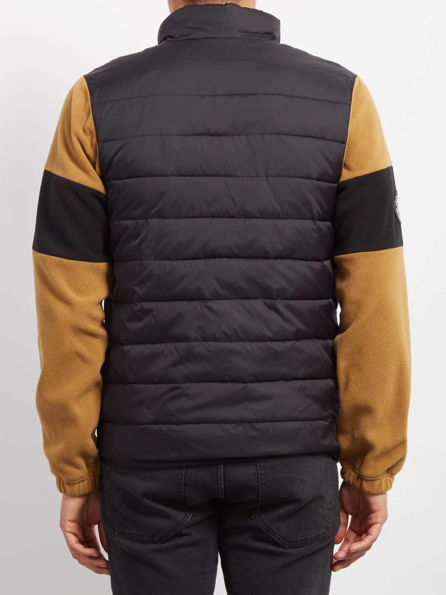 Foley Zip Sweaters - Old Gold