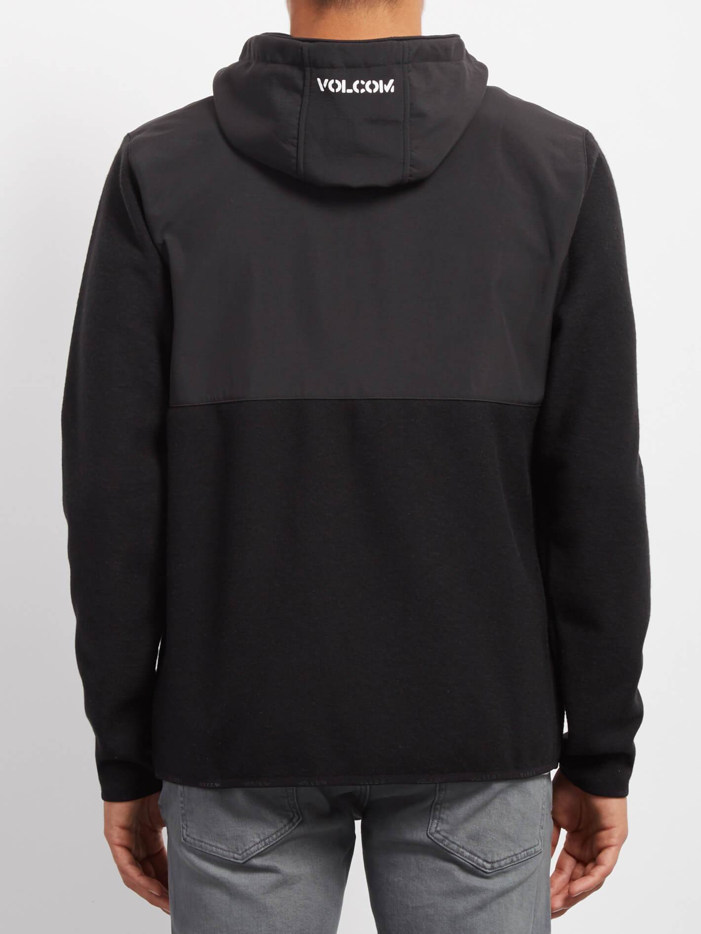 Doked Zip Sweaters - Black