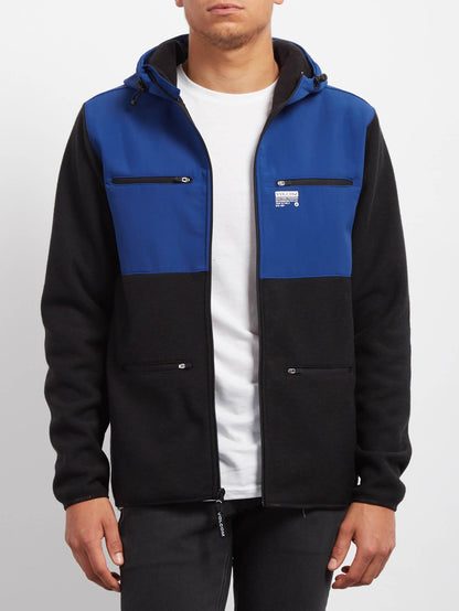Doked Zip Sweaters - Matured Blue