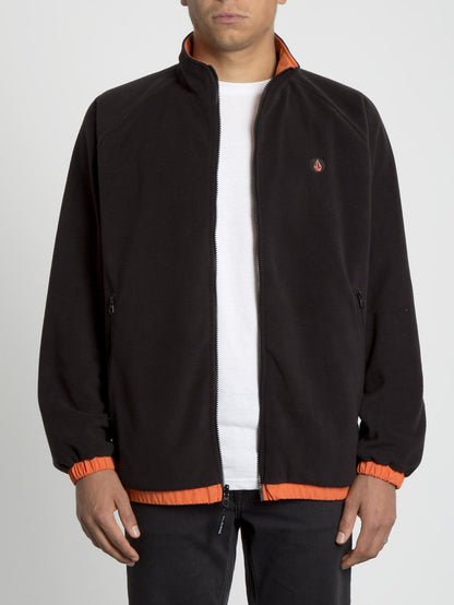 Magneticon Rev Zip Sweater - Black