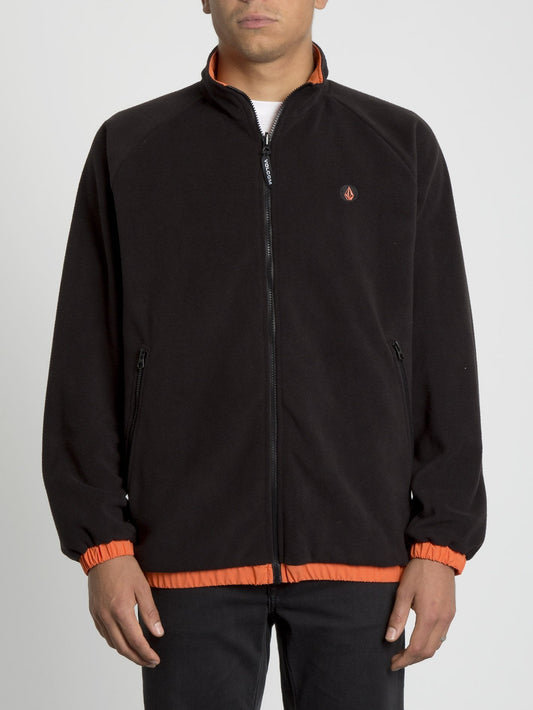 Magneticon Rev Zip Sweater - Black