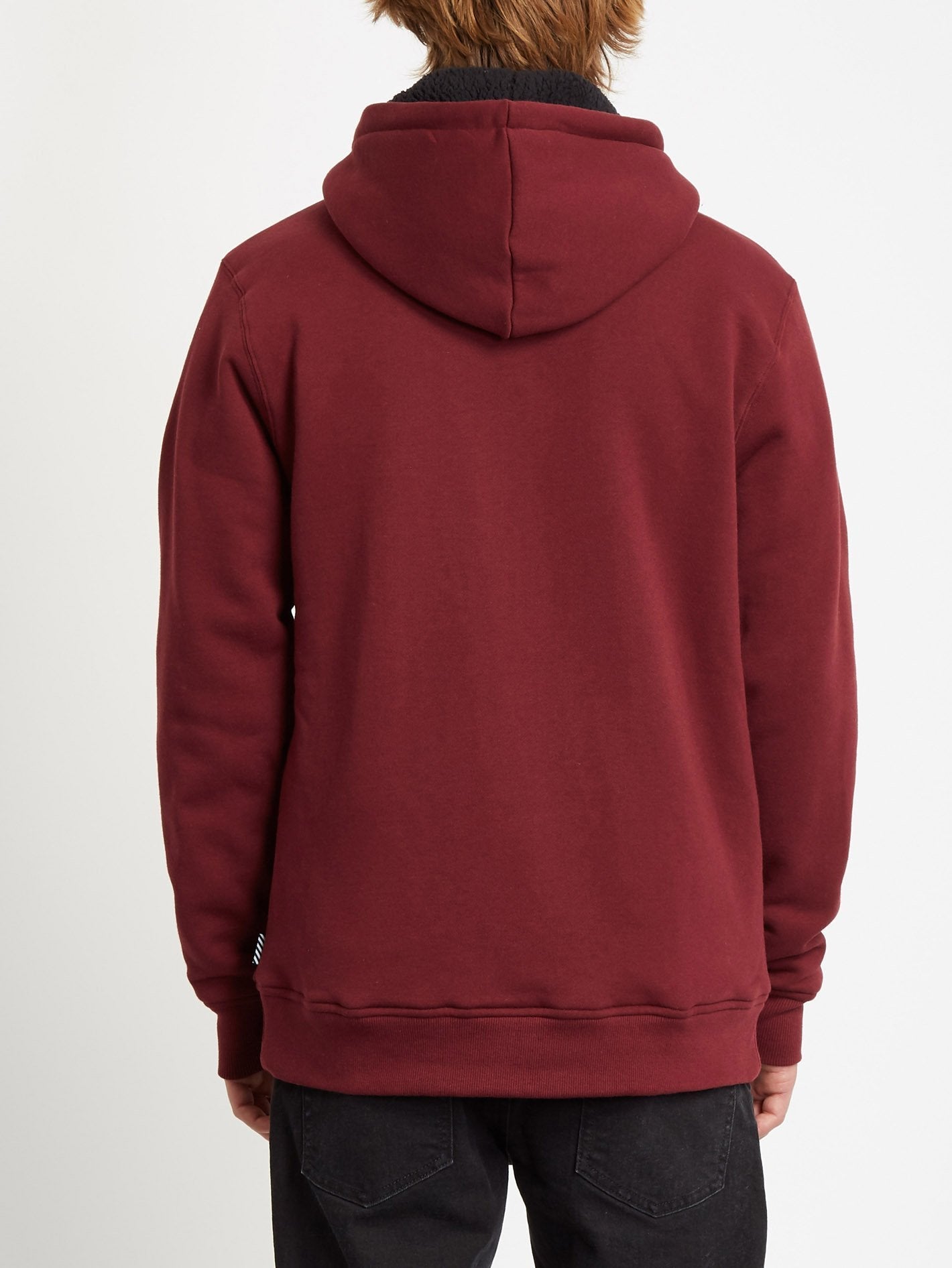 Single Stone Lined Zip-up Hoodie - PORT