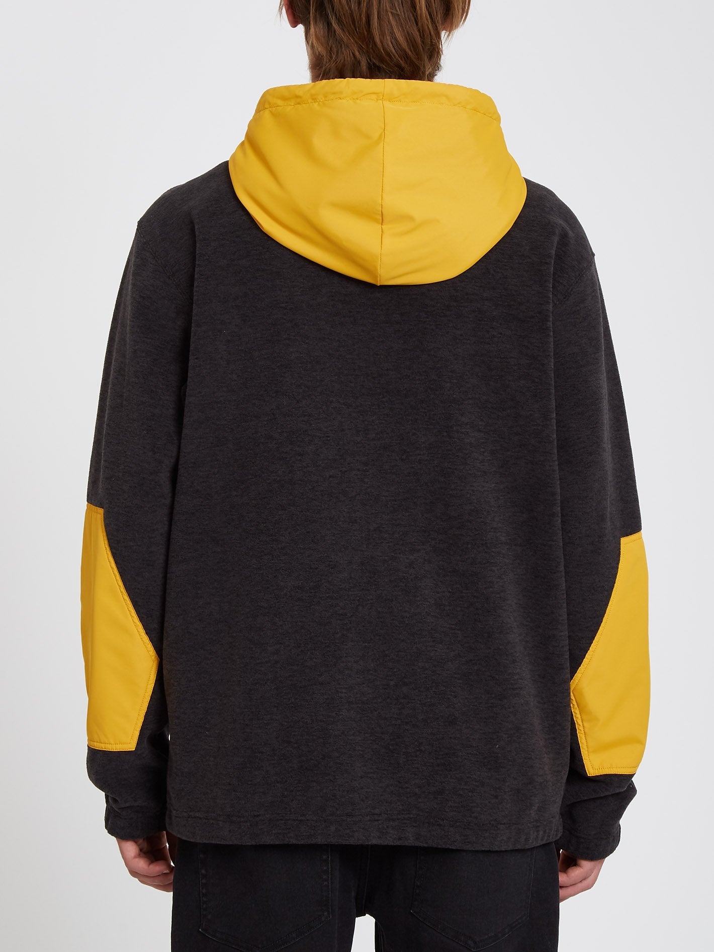Yzzolater Lined Zip Hoodie - BLACK