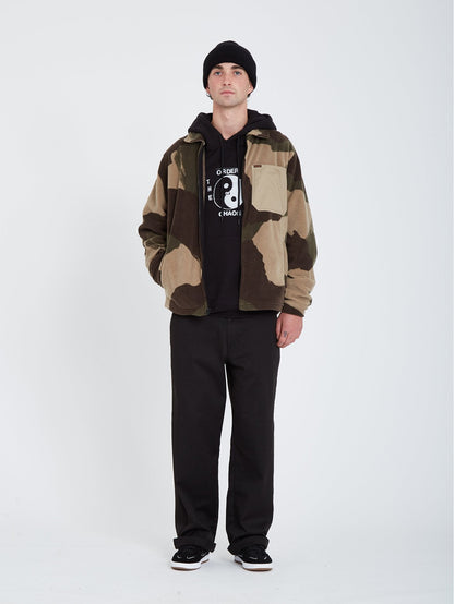 Imson Zip Over-shirt - CAMOUFLAGE