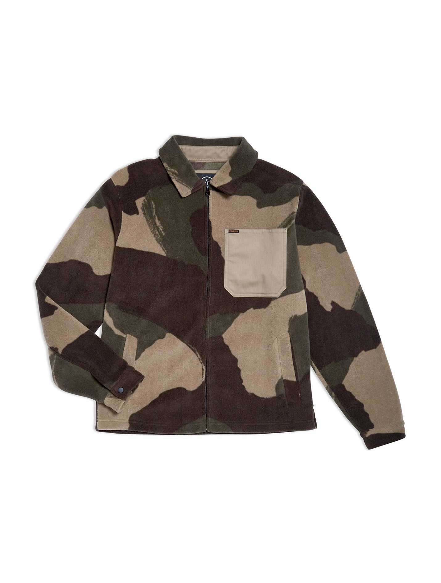 Imson Zip Over-shirt - CAMOUFLAGE