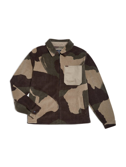 Imson Zip Over-shirt - CAMOUFLAGE