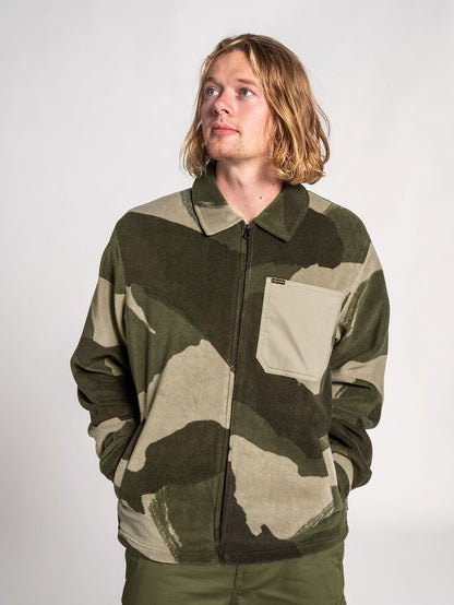 Imson Zip Over-shirt - CAMOUFLAGE