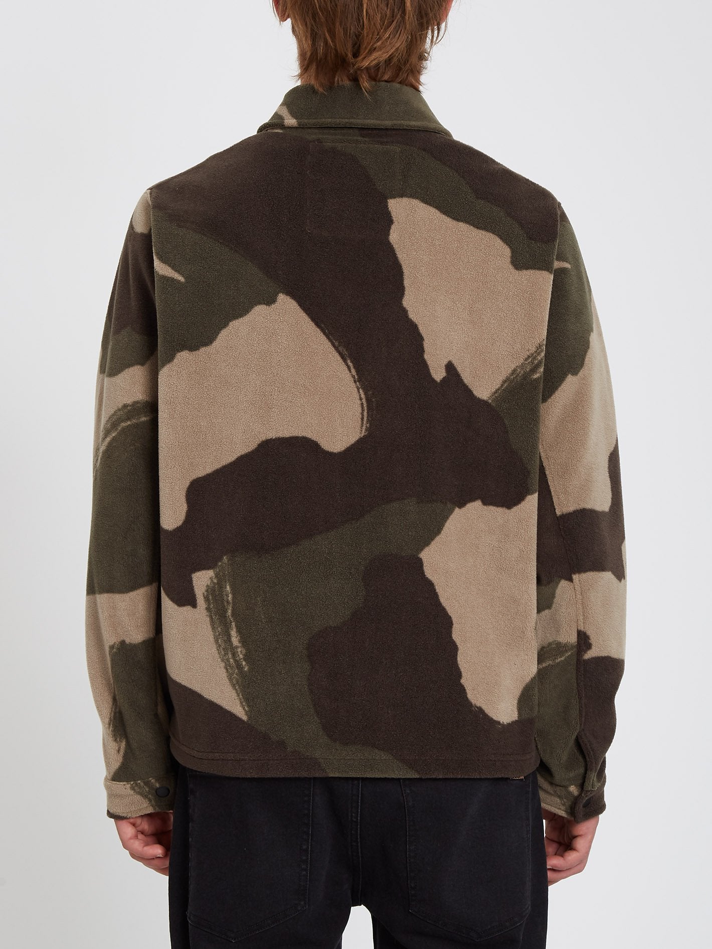 Imson Zip Over-shirt - CAMOUFLAGE