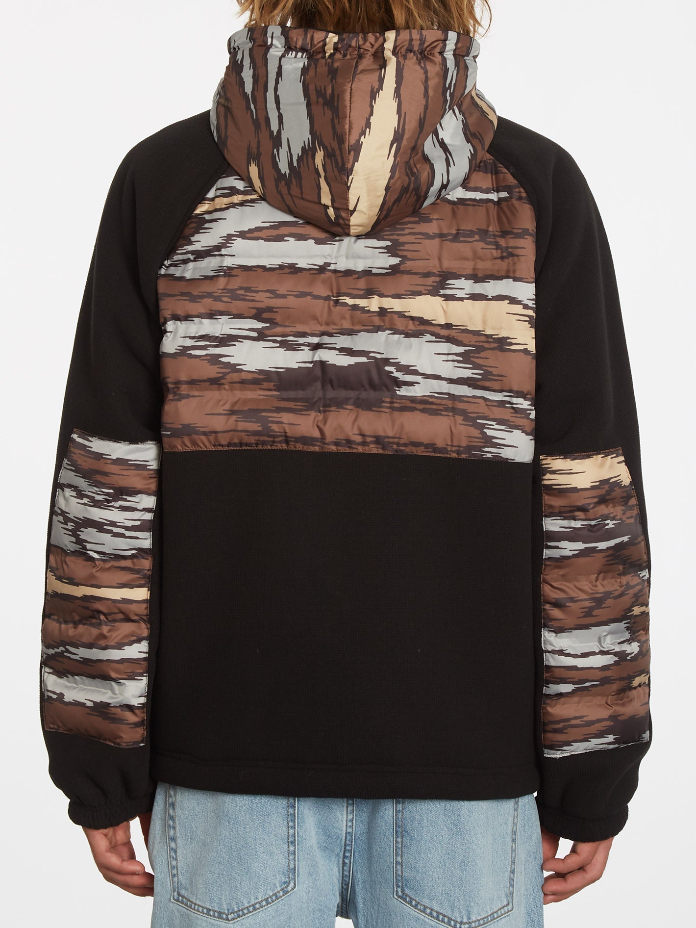Muzzer Tripper Zip Hoodie - BARK BROWN
