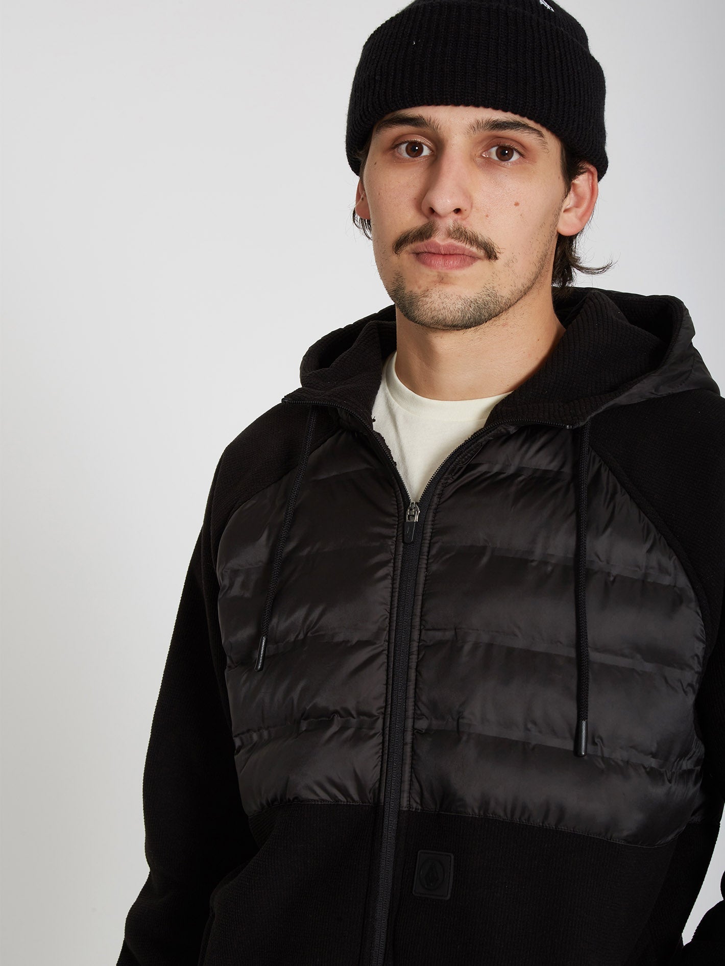 Muzzer Tripper Zip Hoodie - BLACK