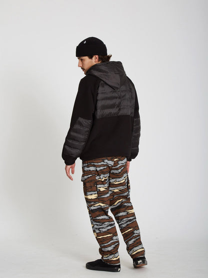 Muzzer Tripper Zip Hoodie - BLACK