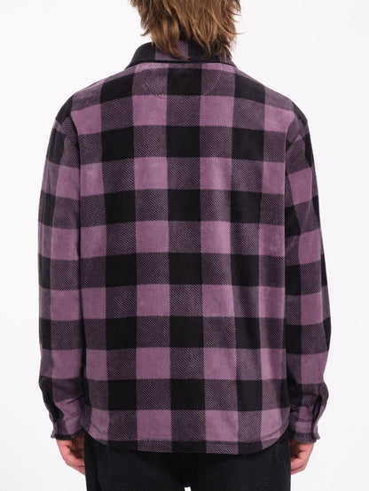 Bowered Light Over-Shirt - Vintage Violet