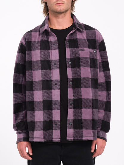 Bowered Light Over-Shirt - Vintage Violet