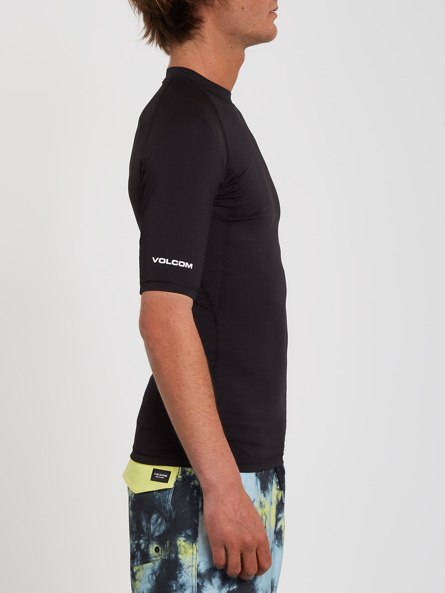 Lido Solid Rashguard - BLACK