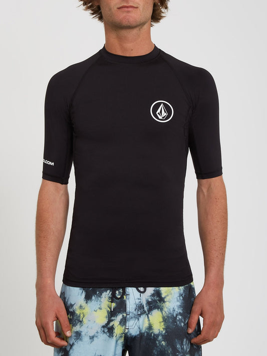 Lido Solid Rashguard - BLACK