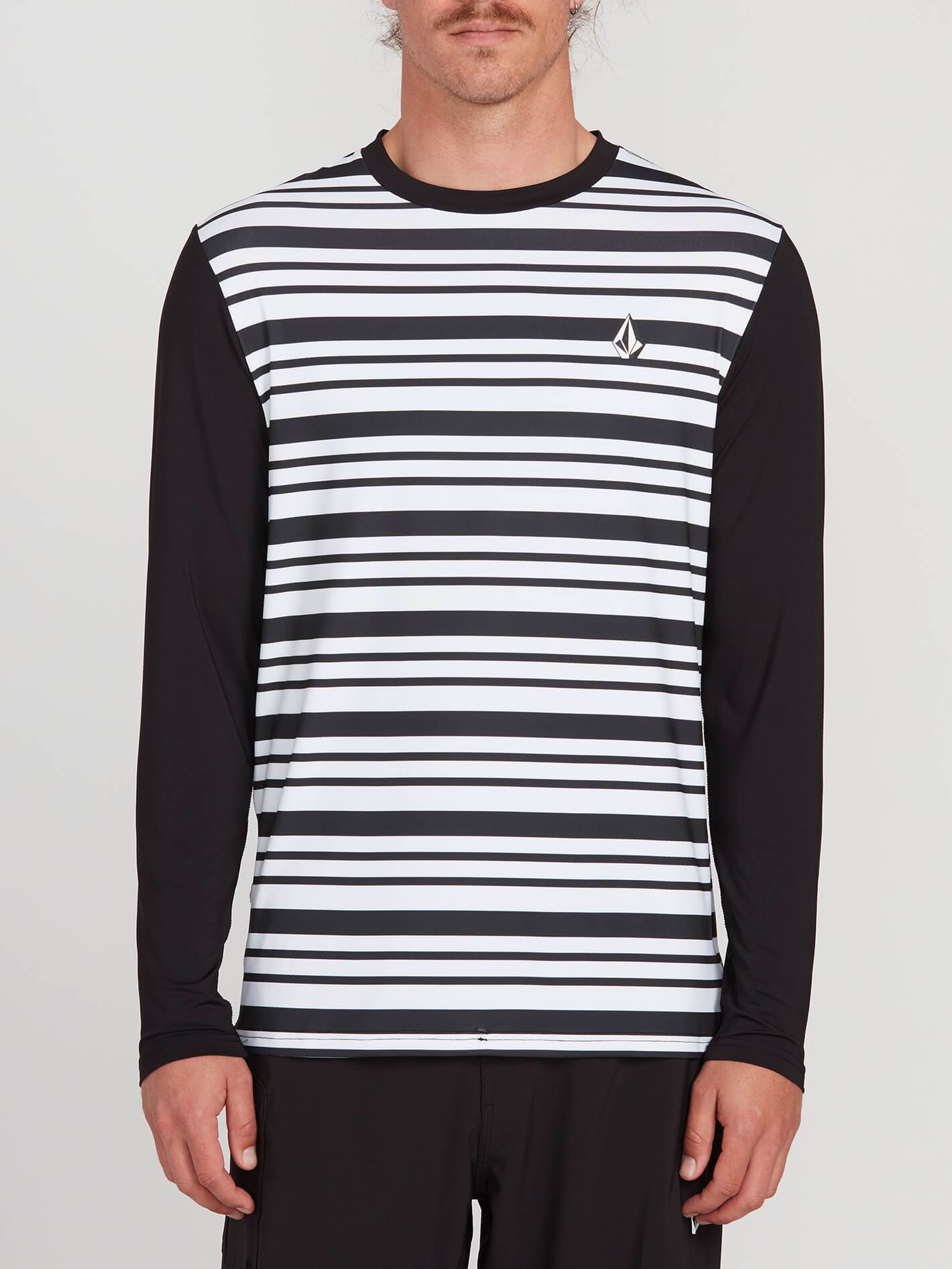 Rhodes Rash Guard T-shirt - Black