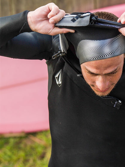 Modulator 2/2 mm Long Sleeve Chest Zip Spring Wetsuit - Black