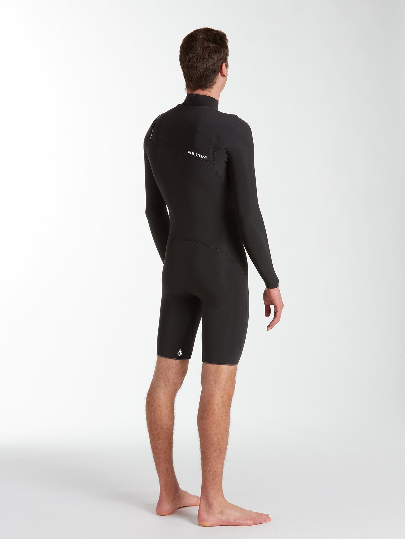 Modulator 2/2 mm Long Sleeve Chest Zip Spring Wetsuit - Black