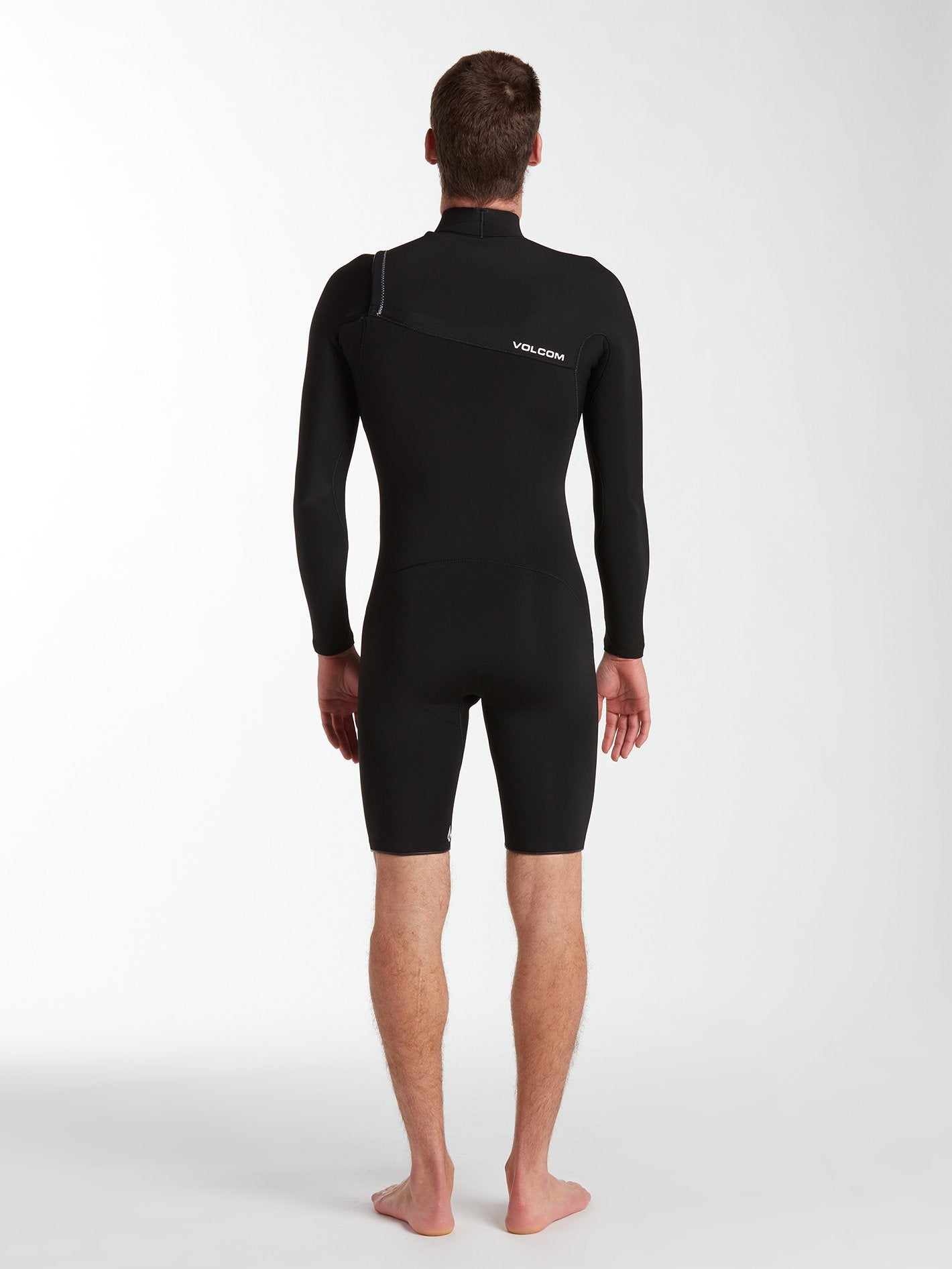 Modulator 2/2 mm Long Sleeve Chest Zip Spring Wetsuit - Black