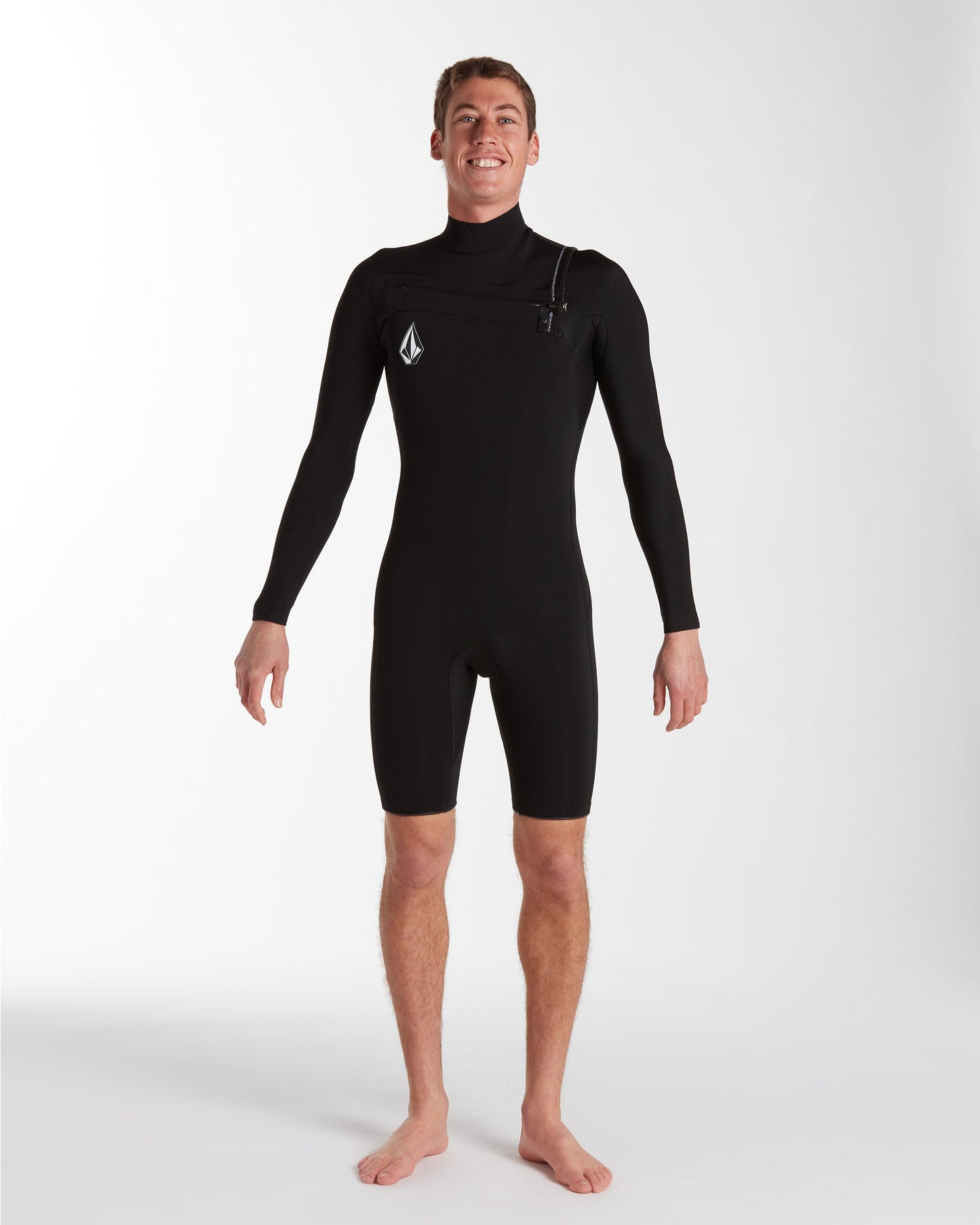 2/2Mm Long sleeve Spring Wetsuit - BLACK