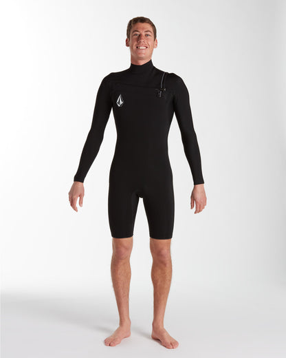 2/2Mm Long sleeve Spring Wetsuit - BLACK